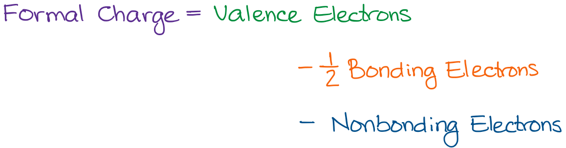 Formal charge formula