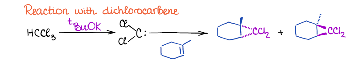 cyclopropanation with dichlorocarbene