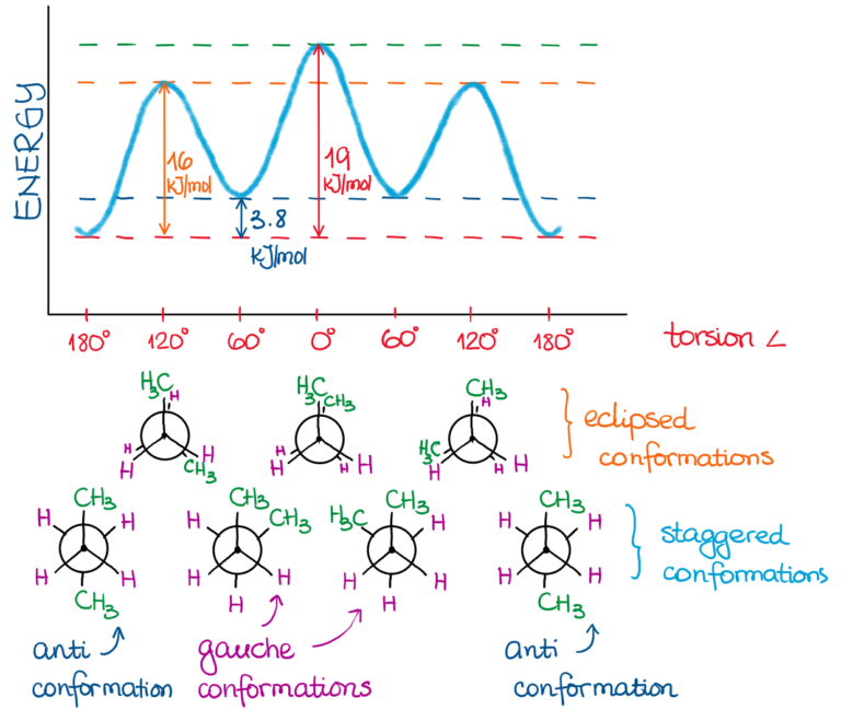 Newman Projections — Organic Chemistry Tutor