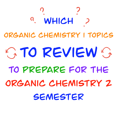 How to Prepare to the Second Semester of Organic Chemistry