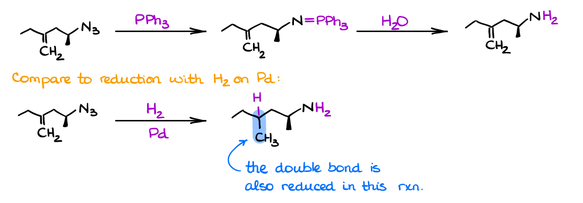 synthetic application fo the staudinger reaction