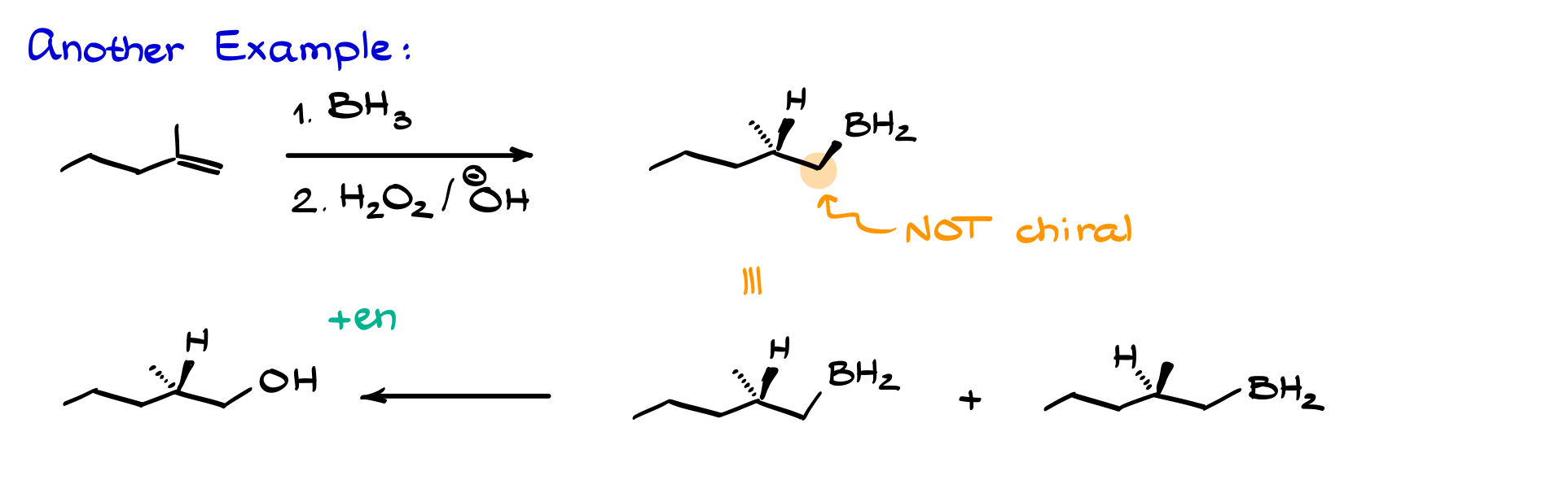 hydroboration-oxidation example