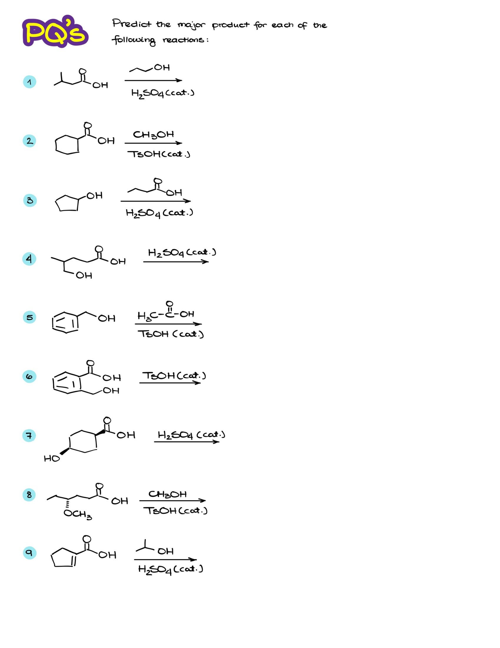Fischer Esterification — Organic Chemistry Tutor