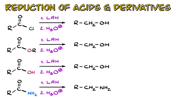 Reduction of Carboxylic Acids and Derivatives with Complex Hydrides