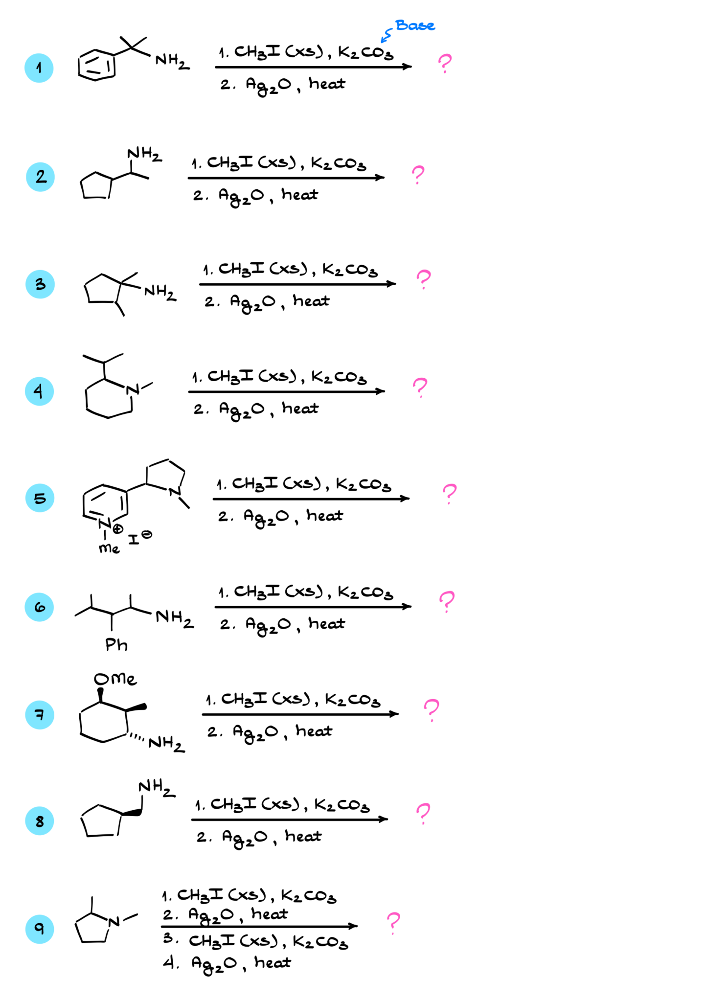 Hofmann Elimination — Organic Chemistry Tutor