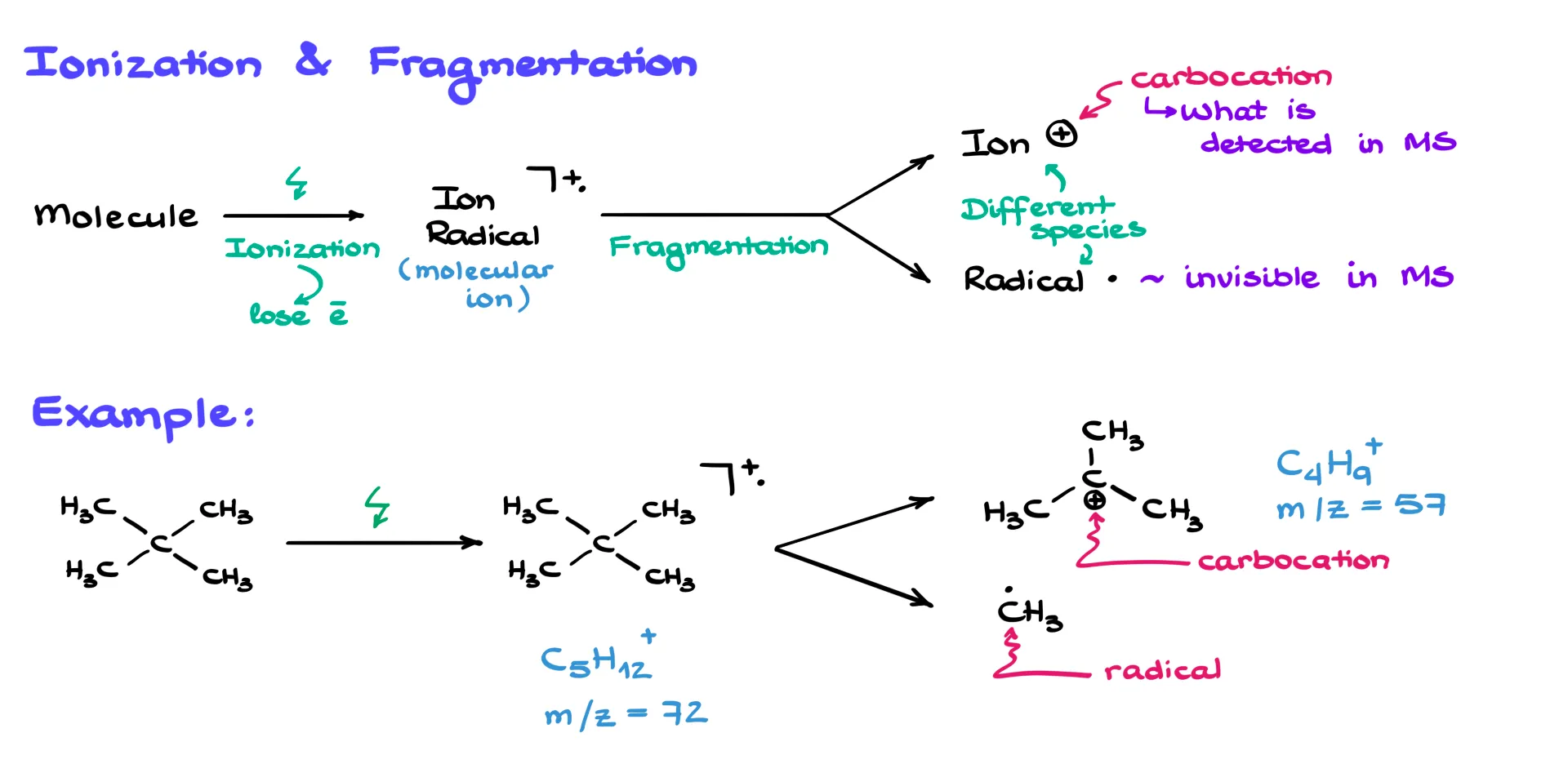 how mass spectrometry works