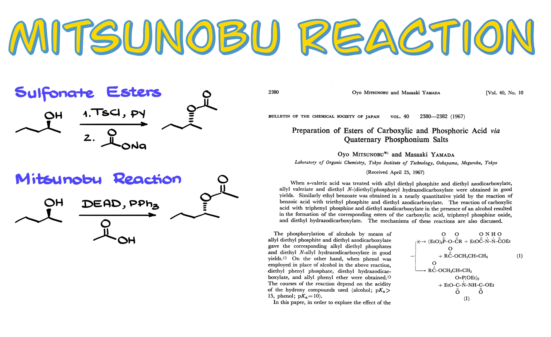 mitsunobu reaction