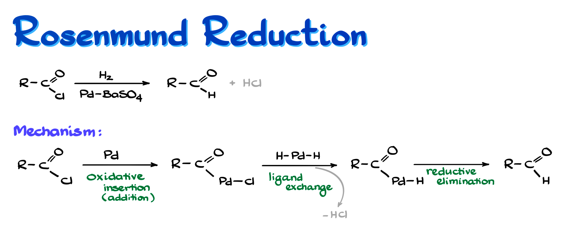 rosenmund reduction