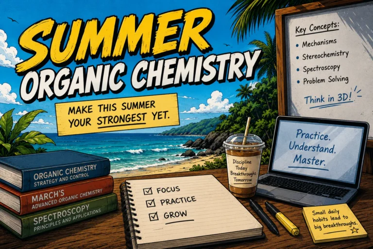 Taking Summer Organic Chemistry? Read This First!